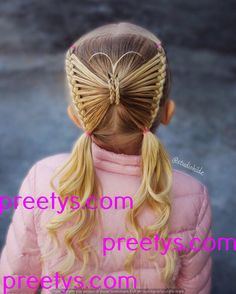 Hair Transformation: Latest Inspiration for Girls - Pretty Hairstyles Girl Hair Dos, Wacky Hair Days, Wacky Hair, Crazy Hair Days, Toddler Hair, Crazy Hair, Hair Dos