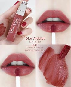 1950 Eyeliner, Tint Color, Latihan Dada, Dior Lipstick, Makeup Accesories, Lip Makeup Tutorial, Smink Inspiration, Pinterest Makeup, Fancy Makeup