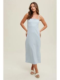 Get ready to turn heads in the Preston Midi Dress! Made from a soft knit fabric, this dress features side slits for added style and comfort. The adjustable and removable straps make it a versatile piece. Crafted with 95% cotton and 5% spandex for a comfortable fit. Preston, Soft Knits, Knit Fabric, Knitted Fabric, Comfort Fit, Midi Dress, Spandex, Turn Ons, Womens Dresses