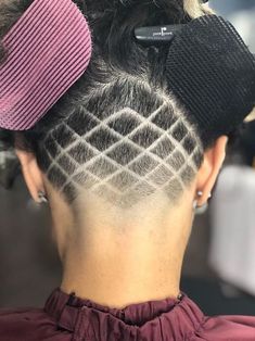 Undercuts that requires skill Undercut Tattoos, Hair Medium, Hair Fashion, Side Cuts