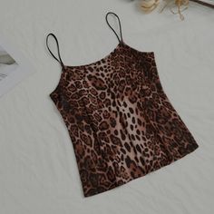 Womans 2x Tank Top Another Item I Love. Brand New But Yet Too Big. Smoke Free Home And Pet Free Home. Casual Leopard Print Camisole, Leopard Print Cami Top For Summer, Summer Leopard Print Cami Top, Summer Leopard Print Camisole Top, Trendy Brown Camisole Top, Trendy Brown Summer Camisole, Trendy Leopard Print Cami Top, Leopard Print Spaghetti Strap Tops For Summer, Leopard Print Spaghetti Straps Top For Summer