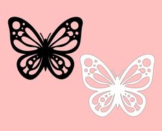 New made to order Vinyl Decal  Durable, tear resistant UV resistant Waterproof Butterfly Vinyl, Silhouette Butterfly, Butterfly Stencil, Cake Stencil, Shoulder Tattoos For Women, Circuit Design, Stencil Art, Shoulder Tattoo, Silhouette Design