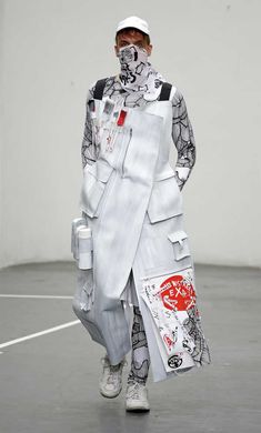 Cyberpunk Mode, Streetwear Mode, Creative Fashion, Costume Design, Runway Fashion, Fashion Item, Streetwear Fashion