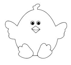 a black and white drawing of a chicken