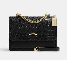 Top Rated NWT Coach Klare Crossbody In Signature Leather CH315 (Super fast Delivery ), Women's Bags Coach Bags Black, Cute Coach Bags, Black Coach Bag, Girly Bags, Latest Bags, Coach Outlet, Coach Crossbody, Pretty Bags, Coach Crossbody Bag