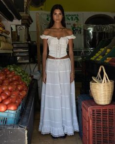 Mirror Palais, Honeymoon Outfits, Spring Clothes, Looks Party, Italian Summer, Maxi Skirts, Fall 2023, Soft Girl