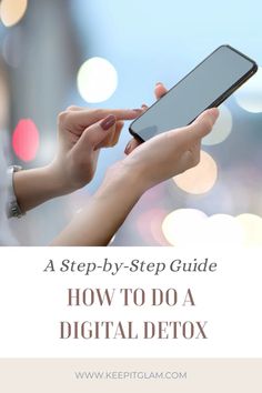 Here’s a step-by-step guide on how to do a digital detox for a healthier mind and life. Includes digital detox ideas that would help you in your digital detox challenge. Digital Detox Challenge, Balanced Mind, Detox Plan, How To Go, Lose 50 Pounds, Digital Activities