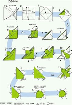 how to make an origami bird