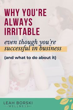 Entrepreneur stress is real. You’re Impatient, Irritable, and On Edge - even though your business is doing well. Here’s what you can do about it - starting today. About entrepreneur health, work life balance, burnout recovery, burnout symptoms, avoiding burnout at work. #entrepreneurs #burnout Fully Booked