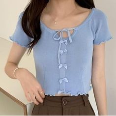 Ruffle Trim, Knit Top, Health And Wellness, Skin Care, Sleeve Length, Trim, China, Knitting, Skin