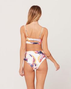 D and DD Swimsuit Bikini Tops | L*Space Tropical Strappy Swimwear With Adjustable Straps, Triangle Top Swimwear With Straps For Beach Party, Beachy Triangle Top Swimwear With Straps, Summer Triangle Top Swimwear With Straps, Swimsuit Collection, One Piece Swimsuits, Summer 2019, Chic Design, One Piece Swimsuit