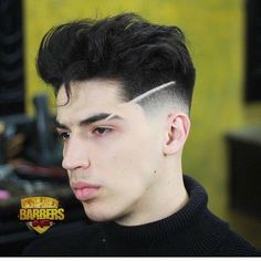 Trendy Mens Hairstyles, Popular Mens Hairstyles, Mens Hairstyles Medium, Haircut Designs, Men Haircut Styles, Cool Hairstyles For Men, Hair 2018