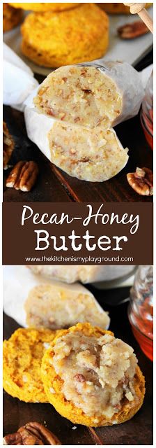 pecan - honey butter is an easy and delicious dessert