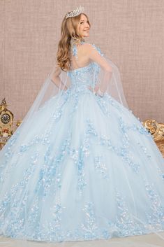 Long Sleeve Quinceanera Dresses, 3d Flower Applique, Strapless Ball Gown, Dreamy Gowns, Dama Dresses, Strapless Sweetheart Neckline, Dresses Quinceanera, Quinceanera Dress, Dress Guide