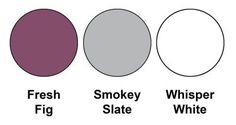 the four colors of smokey, white, and smoky are shown in this diagram