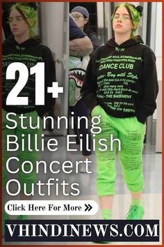 Entdecke 21 einzigartige Konzertoutfits, inspiriert vom ikonischen Stil Billie Eilishs. Von übergroßer Streetwear bis hin zu auffälligen Accessoires – finde das perfekte Ensemble für dein nächstes Event.

#BillieEilish #KonzertOutfits #FashionInspo #Streetwear #OversizedFashion #BoldAccessories #MusikMode #EdgyStyle #Trendsetter #PopKulturMode

#BillieEilish #ConcertOutfits #FashionInspo #Streetwear #OversizedFashion #BoldAccessories #MusicFashion #EdgyStyle #Trendsetter #PopCultureFashion