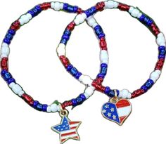 Blue Friendship Bracelets For 4th Of July Gift, Patriotic Blue Friendship Bracelets As Gift, Patriotic American Flag Jewelry Gift, Patriotic American Flag Jewelry For 4th Of July, Patriotic White Jewelry For 4th Of July, Adjustable Patriotic Friendship Bracelets For 4th Of July, Red American Flag Jewelry For Independence Day, Patriotic Adjustable Friendship Bracelets, Adjustable Patriotic Friendship Bracelets