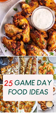 25 game day food ideas that are delicious and easy to make