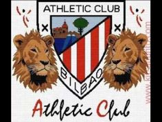 the logo for athletic club with two lions