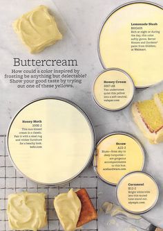 the recipe for buttercream is shown in this article