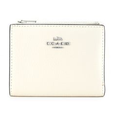 Coach Pebbled Cm315 Svha Wallet White Size: Body: Approx. H8.5 W11.5 D1.5 (Units In Cm)Body Weight: Approx. 75g Bags Coach, Body Weight, Coach Bags, White Color, Limited Time, Color White, Bag Lady, The Unit, Wallet