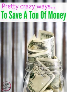 Unique ways to save  TON of money for your family!   #savingmoney #budgeting #familyfinance