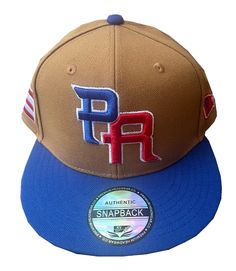 Description:  Key urban wear, Shop PR 3D Embroidered Flat bill Snapback Cap with Puerto Rico Flag.  6 panels, high profile, structured crown.  Stiff and flat bill, Fitted with an adjustable plastic snap closure.  One Size Fits Most. Show off your patriotism with this Puerto Rico 'PR" Snapback Hat Cap. Made of high-quality polyester and canvas, this baseball cap features an adjustable flat brim and breathable design for ultimate comfort. The 3D design showcases the beautiful countries and city th Custom Fitted Hats Puerto Rico, Embroidered Flats, Puerto Rico Flag, Porto Rico, Snapback Caps, Urban Wear, Snap Backs, Snapback Cap, Showcase Design