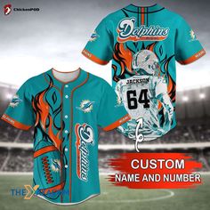 the custom baseball jersey is designed to match any team's name and number,