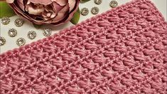 How To Crochet An Easy Stitch - Beautiful and Elegant ✨🌷