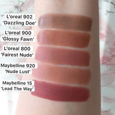 Loreal Nude Lipstick Shades, Loreal Color Riche Lipstick Swatches, L’oréal Lipstick Swatches, Maybelline Nude Lipstick Shades, Maybelline Lipstick Swatches, Brown Nude Lipstick, Loreal Color Riche Lipstick, Nude Colour Lipstick, Nude Lipstick Shades