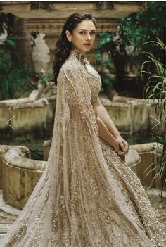 Bridal Pishwas, Two Piece Evening Dresses, Pale Dogwood, Cultural Clothing, Gaurav Gupta, Dresses Traditional, Pakistani Style