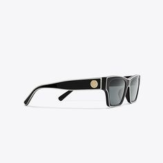 A flattering rectangular shape is detailed with bold piping for a contemporary look. Crafted in bi-layer acetate. Sunglasses Women Designer, Rectangle Sunglasses, Designer Accessories, Designer Sunglasses, Eyewear Sunglasses, Piping, Accessories Design, Designer Shoes, Designing Women