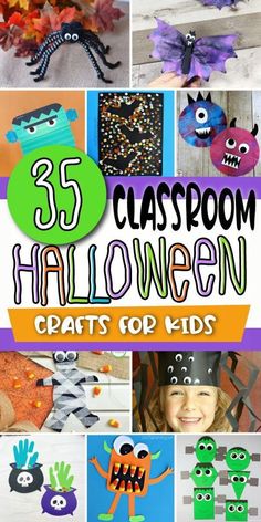 25 classroom halloween crafts for kids