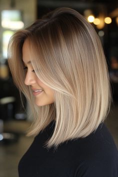 21 Must-See Balayage Straight Hair Color Ideas for 2024 ✨ Elevate your look with these stunning balayage styles for sleek, straight hair! #Balayage #StraightHair #HairColorTrends2024 Straight Balayage Hair, Straight Hair Color Ideas, Balayage On Straight Hair, Straight Hair Balayage, Asian Hair Highlights, Straight Hair Color, Jayne Matthews, Balayage Styles, Sleek Straight Hair