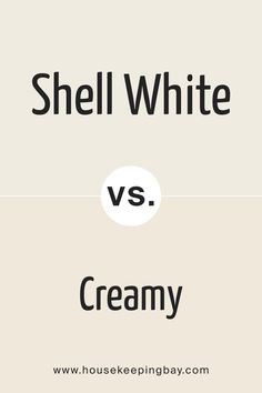 Shell White SW 8917 vs Creamy  by Sherwin-Williams Shell White Sherwin Williams, Sw Shell White, Sherman Williams Creamy White, Sherwin Williams Shell White, Wherein Williams Creamy, Intricate Ivory Sherwin Williams, Sw 6105 Divine White, Sherwin Williams Vanillin, Sw Creamy