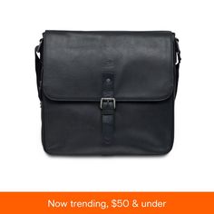 in stock Casual Business Satchel With Soft Leather, Casual Business Satchel In Soft Leather, Casual Soft Leather Satchel For Business, Casual Business Bag With Removable Pouch, Black Business Tote Flap Bag, Black Tote Flap Bag For Business, Casual Black Leather Laptop Bag, Casual Business Bag With Adjustable Strap, Casual Black Flap Bag For Travel