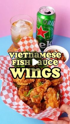 Sylvia Nguyen on Instagram: "🍻FIRST episode of my new Vietnamese Bar Food Series features my recipe for Vietnamese CRISPY AF fish sauce wings 🍗🥢🍻

🌞 As the weather gets warmer and more friends gather for drinks and tasty snacks, I’d like to welcome you to my new Vietnamese Bar Food Series where I’ll be sharing recipes that celebrate Vietnam’s Nhậu culture - where food and friendship meet!! You’re going LOVE my spins on these classic Vietnamese bar foods!! 

MOT, HAI, BA, DZO!! (1, 2, 3, cheers!!) 🍻
.
.
#vietnamesefood #chickenwings #wings #snacks #barfood #appetizers #asianfood #vietnameserecipes #homecooking" Fish Sauce Wings, Vietnamese Fish, Hawaiian Dishes, Tasty Snacks, Turkey Wings, More Friends, Bar Food