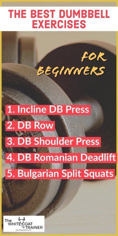 the best dumbbell exercises for beginners volume 1 by dr row, dr rov, dr sholder press