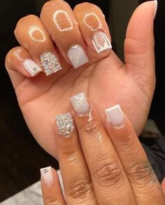 Cheap promos on Instagram: “Short Nails Inspo 💅🏼 . . . Follow @bhadbarbie.posts for more” #nailsacrylic #nailart #nail ideas Short Nails Inspo, Cool Apps, Overlay Nails