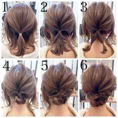 Easy Updos For Medium Hair, Easy Hair Updos, Up Dos For Medium Hair, Girl Braids, Peinados Fáciles Para Cabello Corto, Summer Hairstyles For Medium Hair, Short Wedding Hair