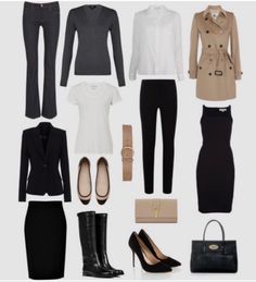 From my Stylebook Closet French Wardrobe Basics, Look Working Girl, Theyskens Theory, French Wardrobe, Wardrobe Sets, Lady Like, Fashion Pics