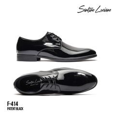 You will get a "FREE SHOE HORN" with your shoe purchase, based on availability. Men's Shoes by Santino Luciano Lace up plain toe Soft Patent Leather With Memory Foam inside Comfortable and Flexible Outsole Ideal to wear with Tuxedo for weddings, stage, formal events and award ceremony. Elegant and attractive look Fitted Plain Toe Dress Shoes For Party, Elegant Closed Toe Dress Shoes For Groom, Elegant Leather Shoes For Groom With Closed Toe, Elegant Closed Toe Leather Shoes For Groom, Black Almond Toe Dress Shoes For Wedding, Classic Black Business Shoes For Wedding, Black Classic Wedding Shoes For Business, Classic Black Wedding Shoes For Business, Classic Black Pointed Toe Wedding Shoes