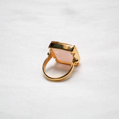 D E T A I L S - material: 92.5 sterling silver stone: Rose Quartz the fit : true to US ring size finish: smooth and Gold Plated to a high shine S H I P P I N G & P R O D U C T I O N - My current production time is 2-6 business days, which means after those days are up, your order ships! I make everything custom to order, by hand, but I promise you it's worth the wait! R U S H - M Y - O R D E R - If you're in a rush to get your pretty new pieces, please send me a message and I'll let you know Adjustable Gemstone Signet Ring For Anniversary, Rose Gold Pearl Ring Gemstone Gift, Rose Gold Gemstone Pearl Ring Gift, Rose Gold Pearl Ring With Gemstone For Gift, Rose Gold Pearl Ring Gift, Adjustable Rose Gold Signet Ring For Wedding, Luxury Moonstone Ring Gift With Bezel Setting, Luxury Adjustable Rings With Bezel Setting, Wedding Gemstone Open Signet Ring