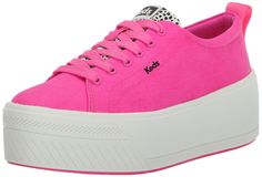 PRICES MAY VARY. Canvas upper Lightweight lace-up platform sneaker Lace-to-toe upper for an adjustable width Soft, breathable canvas lining 10% recycled PU foam Softerra footbed Textile Lace-up Platform Sneakers For Sports, Pink Fabric Sneakers With Round Toe, Lace-up Textile Platform Sneakers For Sports, Low-top Fabric Sneakers For Sports, Textile Low-top Platform Sneakers, Pink Low-top Fabric Sneakers, Fabric Low-top Sneakers With Cushioned Footbed, Textile Platform Sneakers For Summer Streetwear, Textile Platform Sneakers