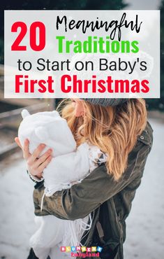 a woman holding a baby in her arms with the caption saying, sahm what to do with your baby and kids all day