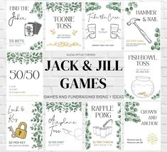 the jack and jil games are available for purchase on etsyopics com