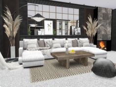 Sims 4 Luxury Living Room, The Sims Resource Living Room, Sims 4 Living Room Set, Sims Living Room Cc, Sims4 Cc Furniture Living Rooms, Sims 4 Cc Houses Download Furnished, Sims 4 Cc Living Room Sets, The Sims 4 Cc Living Room, The Sims 4 Living Room