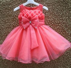 Dresses Bow, Flower Girls Dresses, Girls Dresses Diy