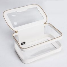 We've upgraded our popular clear travel makeup case, AILYN (previously TERRA) features high quality materials, a structured exterior, dual zippers, and is perfect for you to take on the go! With one large transparent compartment, you'll love being able to see all your beauty products. It's TSA friendly, making it super easy to pass through airport security. AILYN is the perfect makeup case and toiletry bag for all your beauty and skincare products. Product Features:● Upgraded high quality PU lea Clear Toiletry Bag, Clear Makeup, Shaving Kit, Beauty Organization, Airport Security, Makeup Travel Case, Multifunctional Storage, Top Makeup Products, Makeup Travel