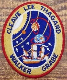 a patch with an image of a ship and the words, glenn lee thapadd walker group